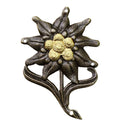 Soluine truppe di montagna dell'esercito tedesco Distintivo Distintivo Cap Cockade Edelweiss