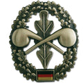 Distintivo del berretto dell'esercito tedesco Ccade NBC Protezione nucleare Protezione chimica