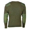 Pullover dell'esercito britannico originale Commando Green Olive Swater Wool Men Jumper